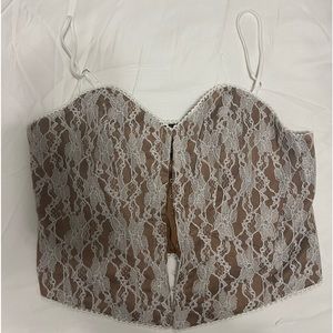 Urban outfitters corset top